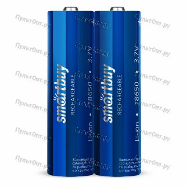 Аккумулятор 18650 Li-ion SR2 Smartbuy 2000 mAh (50)