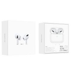 Наушники внутриканальные Borofone BW27, пластик, bluetooth 5.3, микрофон, цвет: белый (1/17/102)