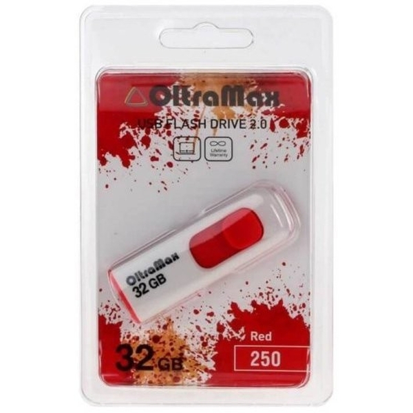 USB 32GB OltraMax 250 красный