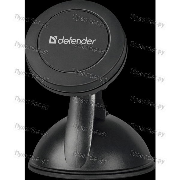 Держатель Defender CH-107, черный, магнит, на стекло (1/100)