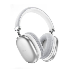 Наушники полноразмерные Hoco W35 Max Joy, bluetooth 5.3, AUX, цвет: серебряный (1/40)