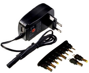 Адаптер питания СИГНАЛ ETL-3122000 3-12V 2000mA стаб.+USB 5V1.2A ,10 съем.штекеров, блистер