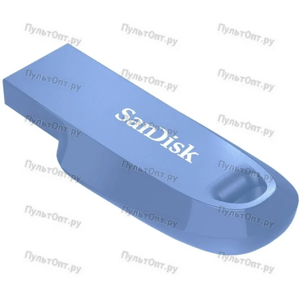 USB 3.2 128GB SanDisk Ultra Curve синий