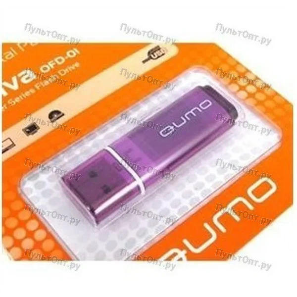 USB 64GB Qumo Optiva 01 фиолетовый