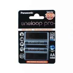 Аккумулятор AA BL2 Panasonic eneloop pro BK-3HCDE/2BE 2500 mAh (16/192)