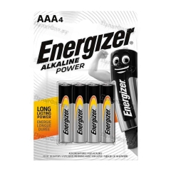 Батарейка Energizer Alkaline power LR03 AAA BL4 Alkaline 1.5V (4/48/54096)