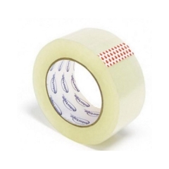 Скотч Без бренда ПП 48мм*66м 43мкм упаковочный акрил 6шт. прозрачный (6/36)