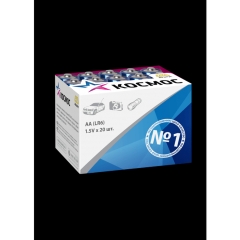 Эл. пит. AA alkaline BOX20 Космос (20)