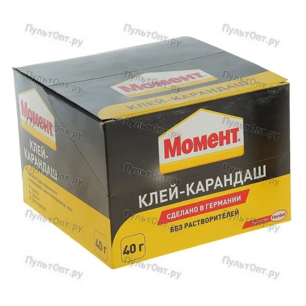 Клей-карандаш Момент BOX25 40г шоу-бокс (25)