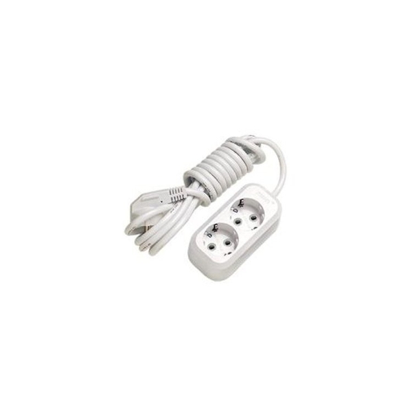 Удлинитель 5м 2гн зем Makel