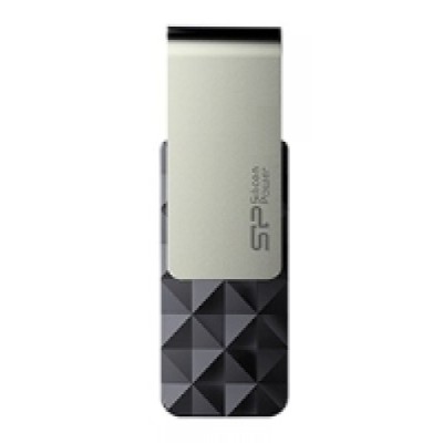 USB 3.0 8GB Silicon Power Blaze B30 поворотная чёрный
