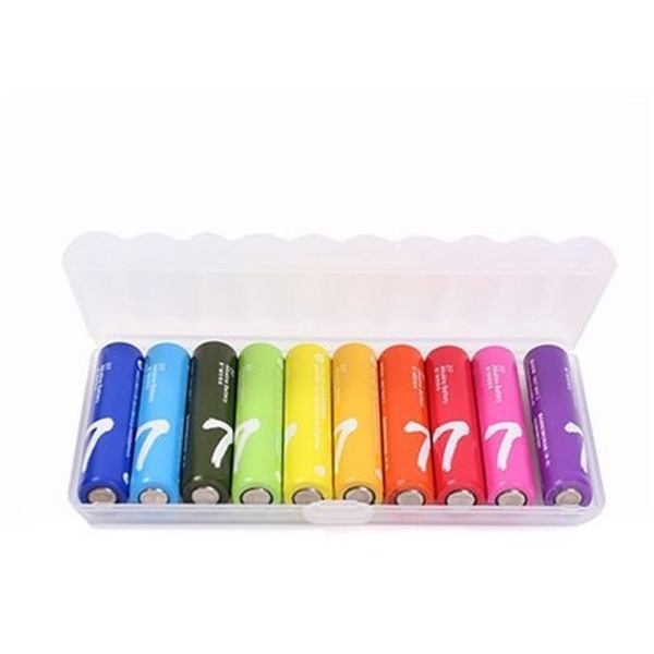 Эл. пит. AAA alkaline BOX10 XIAOMI ZMI ZI5 Rainbow (10) ЦЕНА ЗА УПАКОВКУ