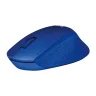 Мышь Logitech M330 Silent Plus синий оптическая (1000dpi) беспроводная USB (2but)