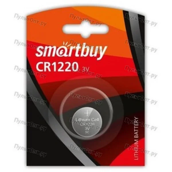 Эл. пит. CR1220 BL1 Smartbuy (12/72)