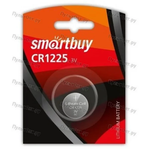 Эл. пит. CR1225 BL1 Smartbuy (12/72)