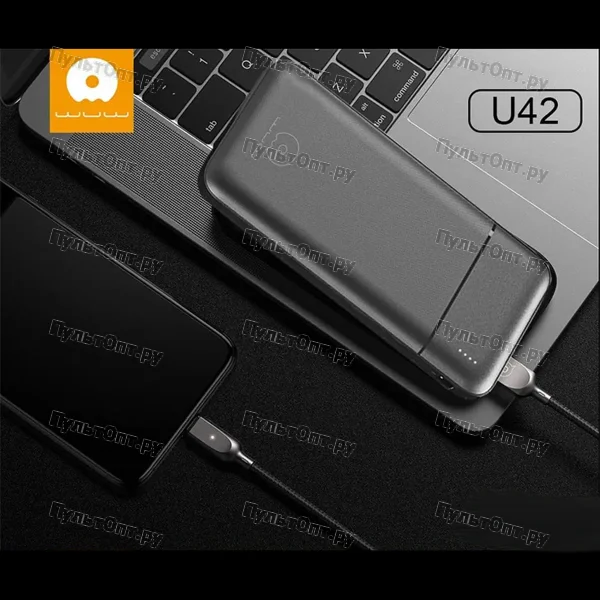 Внешний аккумулятор WUW U42 10000mAh (черный)