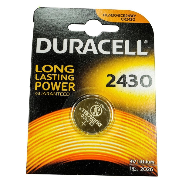 Эл. пит. CR2430 BL1 Duracell (1/10)