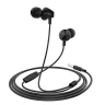 Гарнитура Hoco M60 Perfect sound universal earphones with mic (черный)