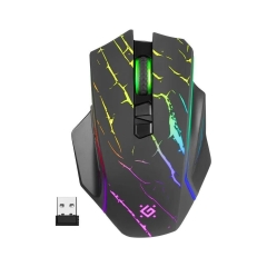 Беспроводная игровая мышь Defender Uran GM-503 черный,LED,8D,400 мАч,3200dpi (1/60)