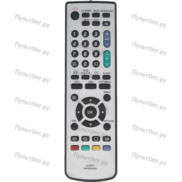 Пульт Huayu для Sharp GA520WJSA (GA591WJSA) (HSH100 в коробке)