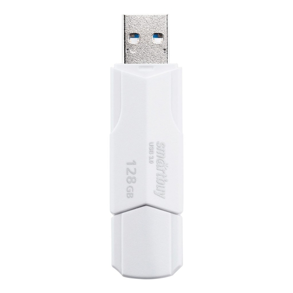 Флеш-накопитель Smartbuy Clue 128GB USB3.1 пластик белый