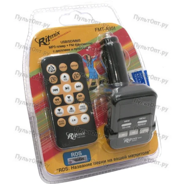Модулятор FM Ritmix FMT-A951