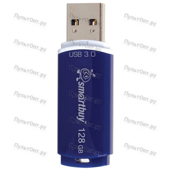 USB 3.0 128GB Smartbuy Crown синий