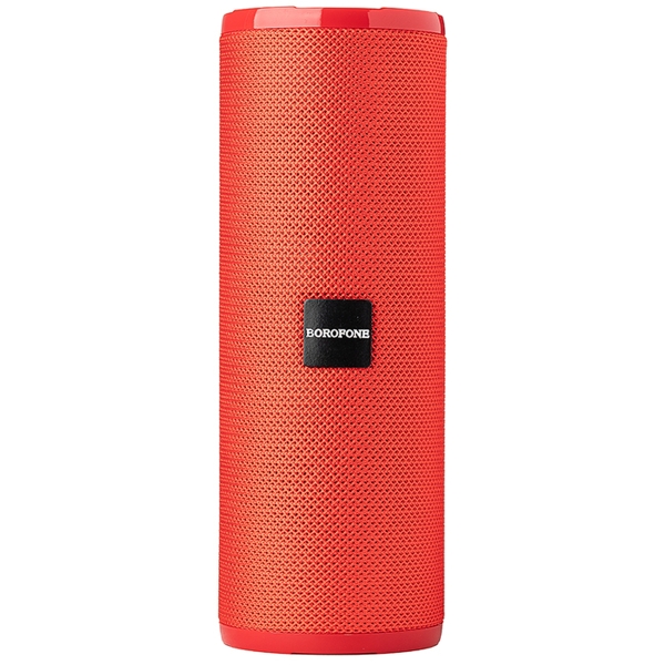 Беспроводная колонка Borofone BR1 bluetooth 5.0 с микрофоном красная