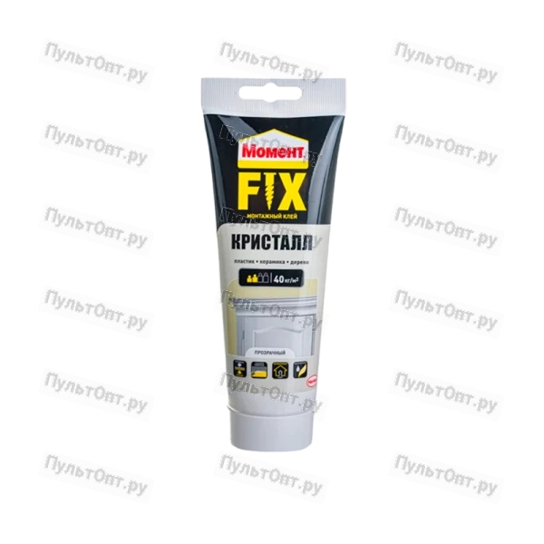 Клей Момент FIX КРИСТАЛЛ 185 г (1/12/1200)