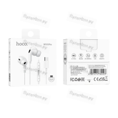 Наушники внутриканальные Hoco M101 Pro с микр. Type-C белый (1/126/756)