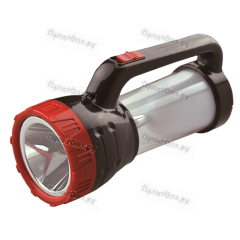 Фонарь туристический Спутник AFC952 5W 11LED от аккумулятора 2 режима черный красный
