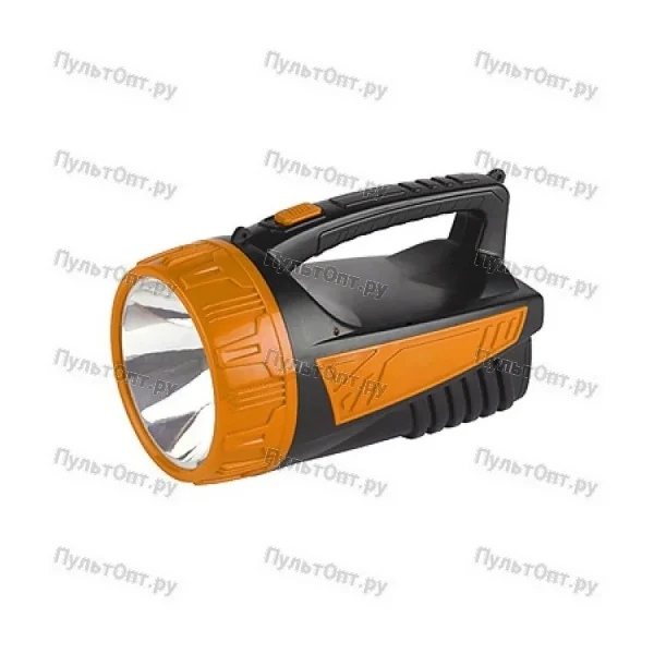 Фонарь туристический Трофи TSP3W 3W 1LED черный оранжевый