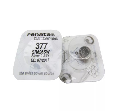 Батарейка Renata 377 Silver Oxide 1.55V (10/100)