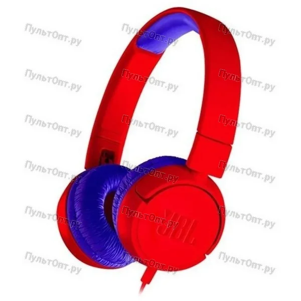 Детские накладные наушники JBL JR300 красные (1/5)