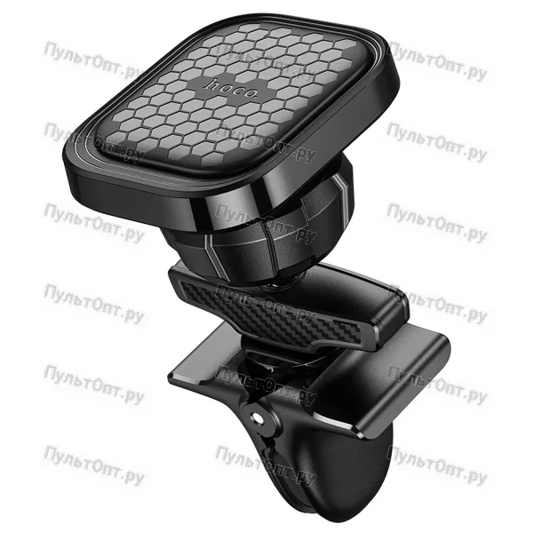 Держатель Hoco S49 Fuerte series air outlet magnetic car holder (черный)