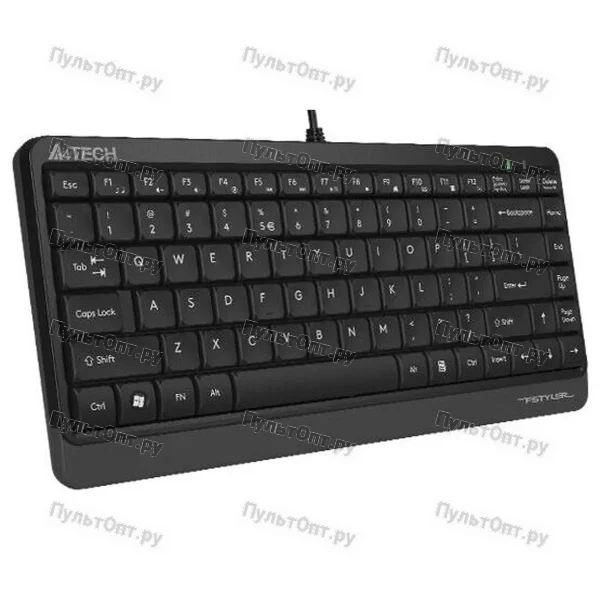 Клавиатура A4TECH Fstyler FK11 серый USB slim