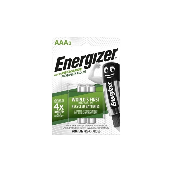 Аккумулятор Energizer R03 Power Plus (700 mAh) (2 бл) (2/24)