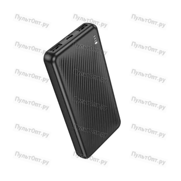 Аккумулятор внешний Borofone BJ55 Graceful, 10000mAh, пластик, 1 USB выход, цвет: чёрный (1/66)