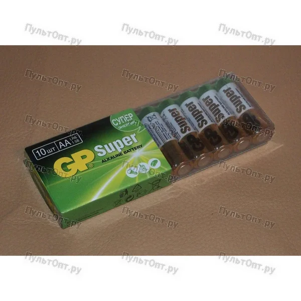 Эл. пит. GP Super LR6 (б/б) 10BOX (10/200/1000)