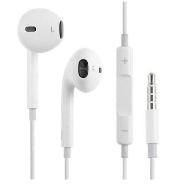 Наушники вставные Hoco M1 с микрофоном белый (1/31/310)