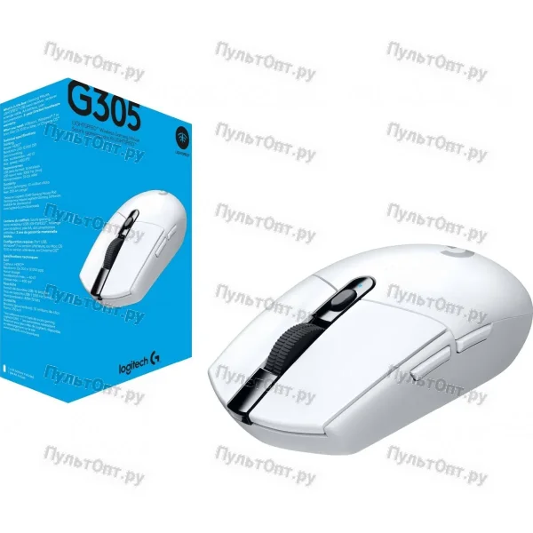 Мышь Logitech G305 Wireless Gaming Mouse LIGHTSPEED 12000dpi White