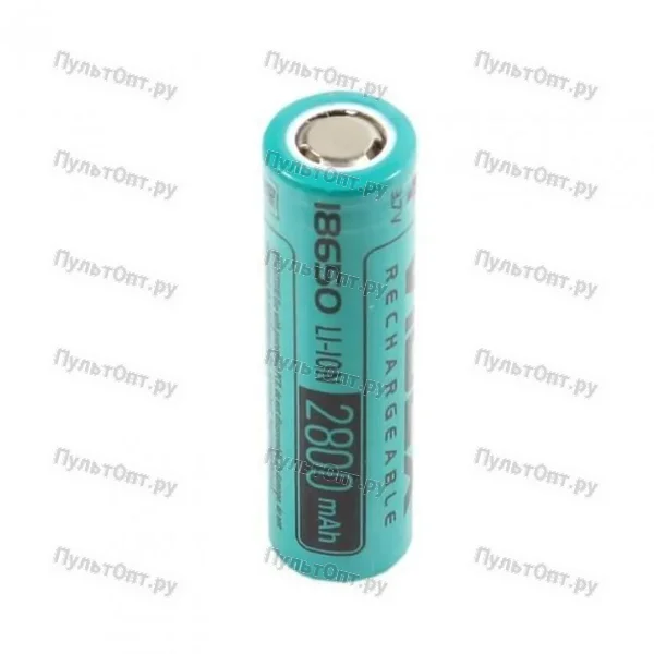 Аккумулятор 18650 Li-ion BULK50 Videx 2800mAh без защиты (1/50)