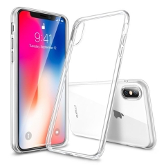 Чехол Hoco Light series TPU case for iPhone X Прозрачный