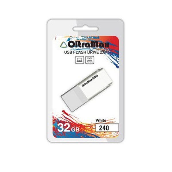 USB 16GB OltraMax 240 белый