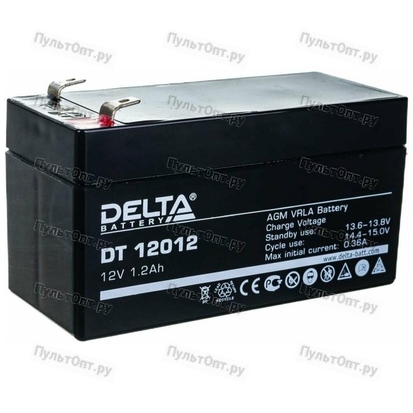 DT 12012 Delta Аккумуляторная батарея (12V/1,2Ah) (1/20)