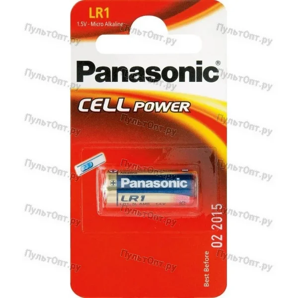 Эл. пит. LR1L alkaline BL1 Panasonic (10/100)