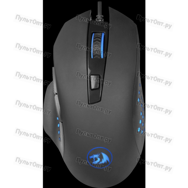 Мышь Redragon Gainer, черный, USB, игровая, кабель 1,5м.
