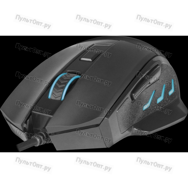 Мышь Redragon Gainer, черный, USB, игровая, кабель 1,5м.