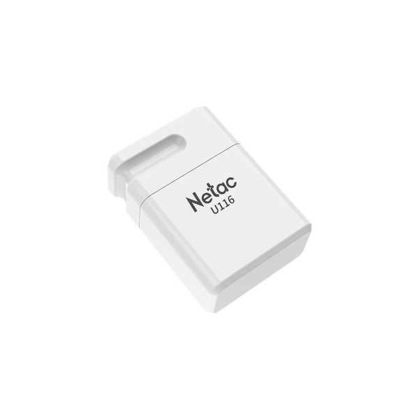 USB 16GB Netac U116 mini белый