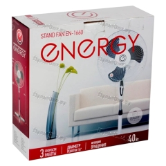 Вентилятор напольный Energy EN-1660 60W белый